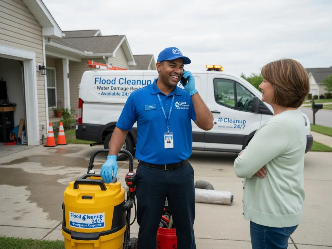 Flood Cleanup Vaughnsville, OH FAQs