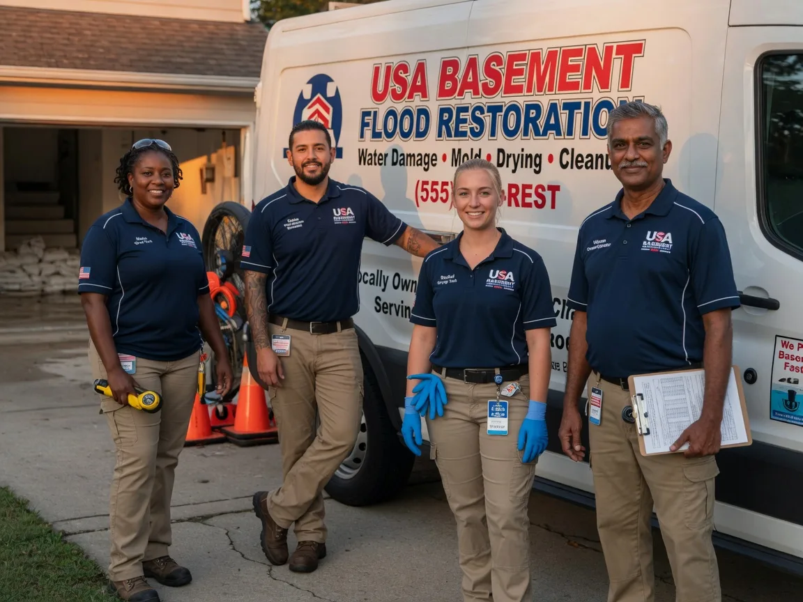 Basement Flood Cleanup company in Vaughnsville, OH